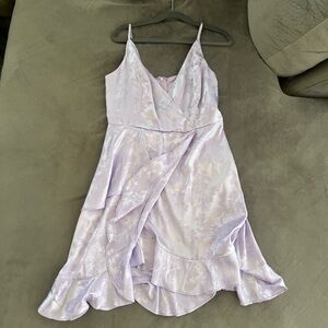 Altar'd State Lilac Floral Dress